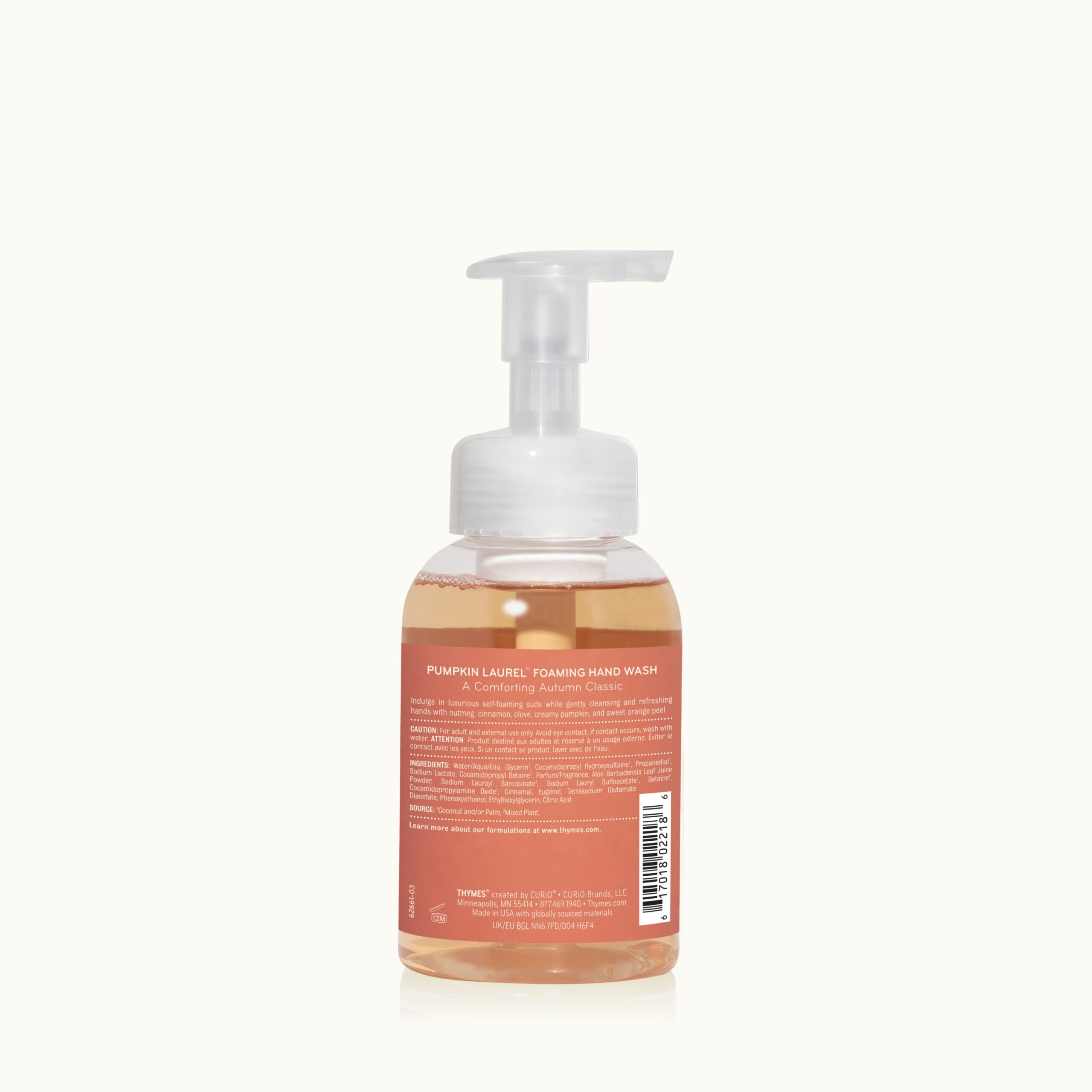 Pumpkin Laurel Foaming Hand Wash - Image 7