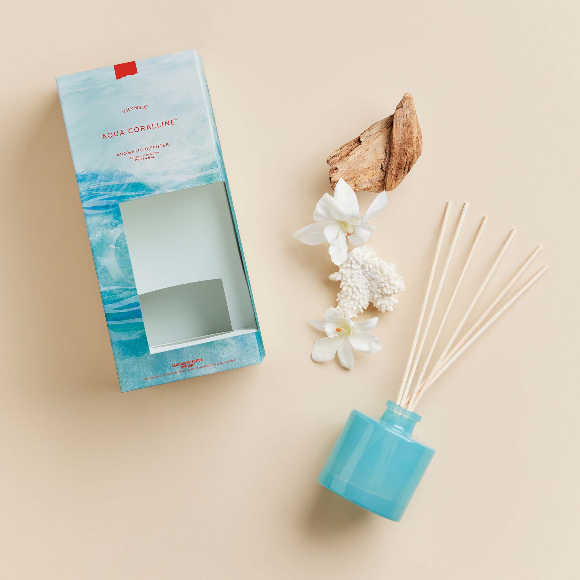 Aqua Coralline Petite Reed Diffuser - Image 2