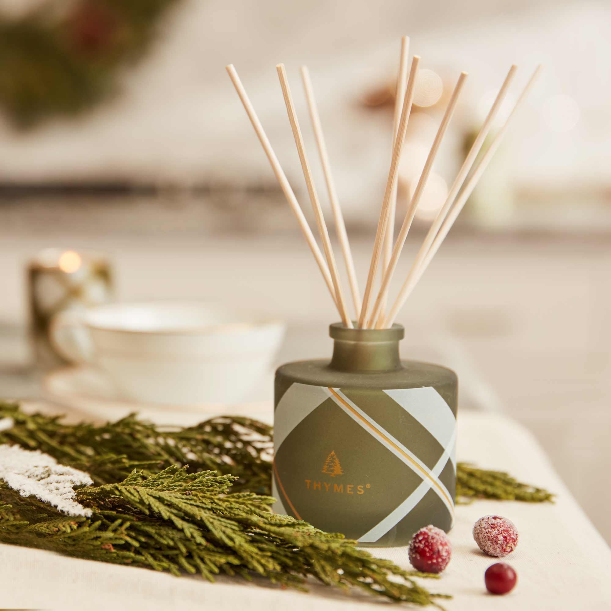 Frasier Fir® Frosted Plaid Petite Reed Diffuser - Image 2