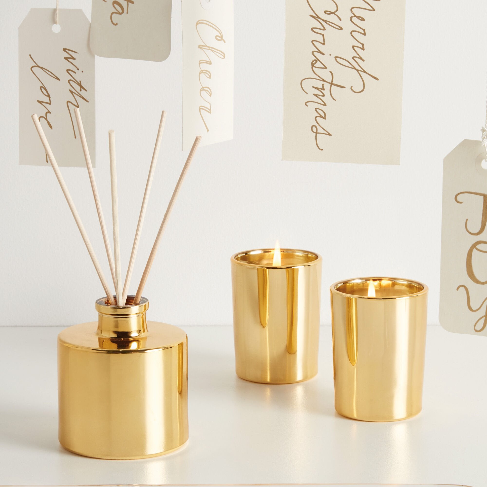 Frasier Fir? Petite Gold Reed Diffuser - Image 2