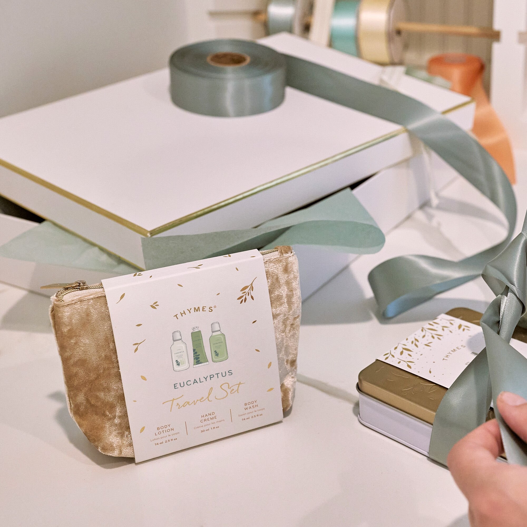 Eucalyptus Travel Set with Beauty Bag - Image 2
