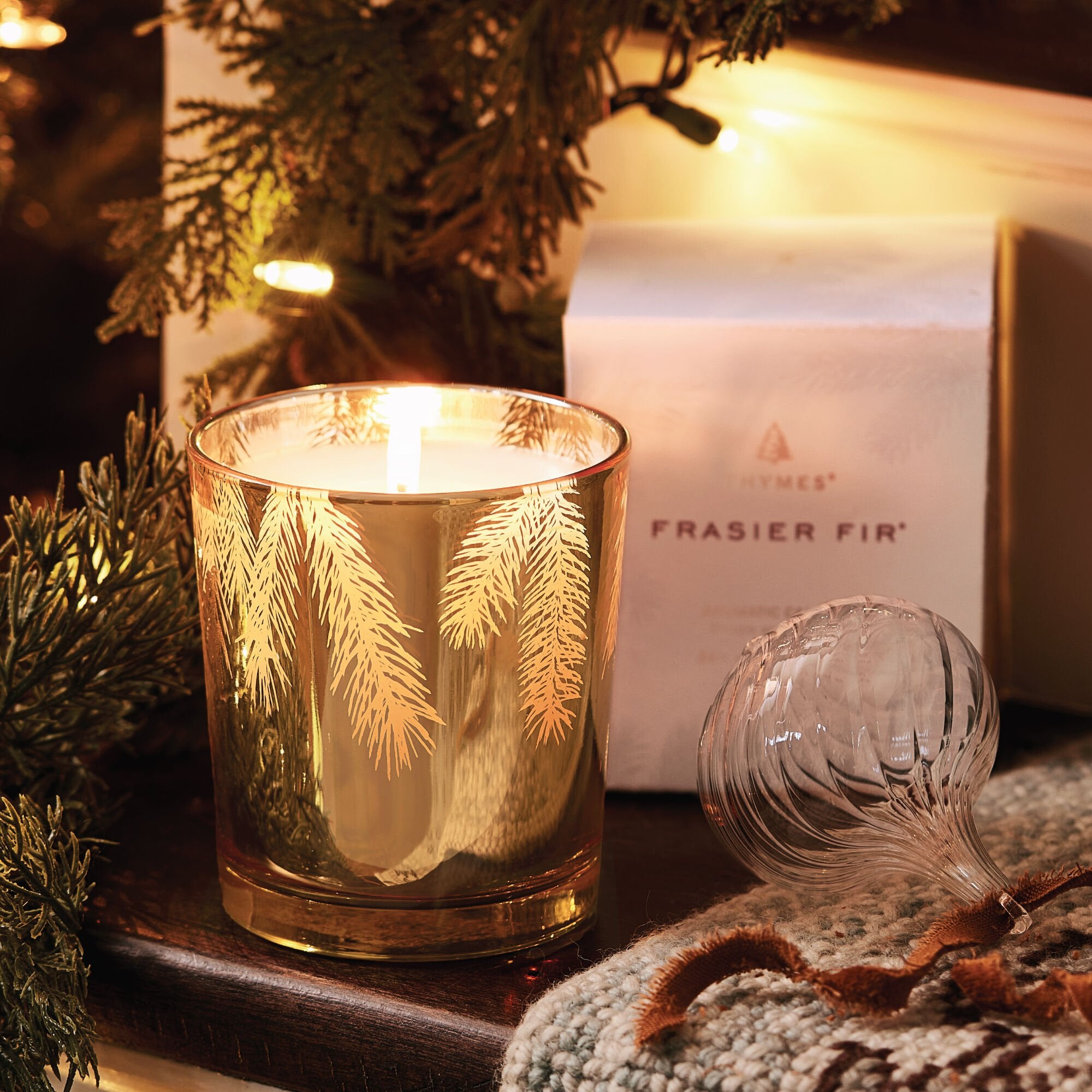 Frasier Fir® Gilded 13 oz Poured Candle - Image 2