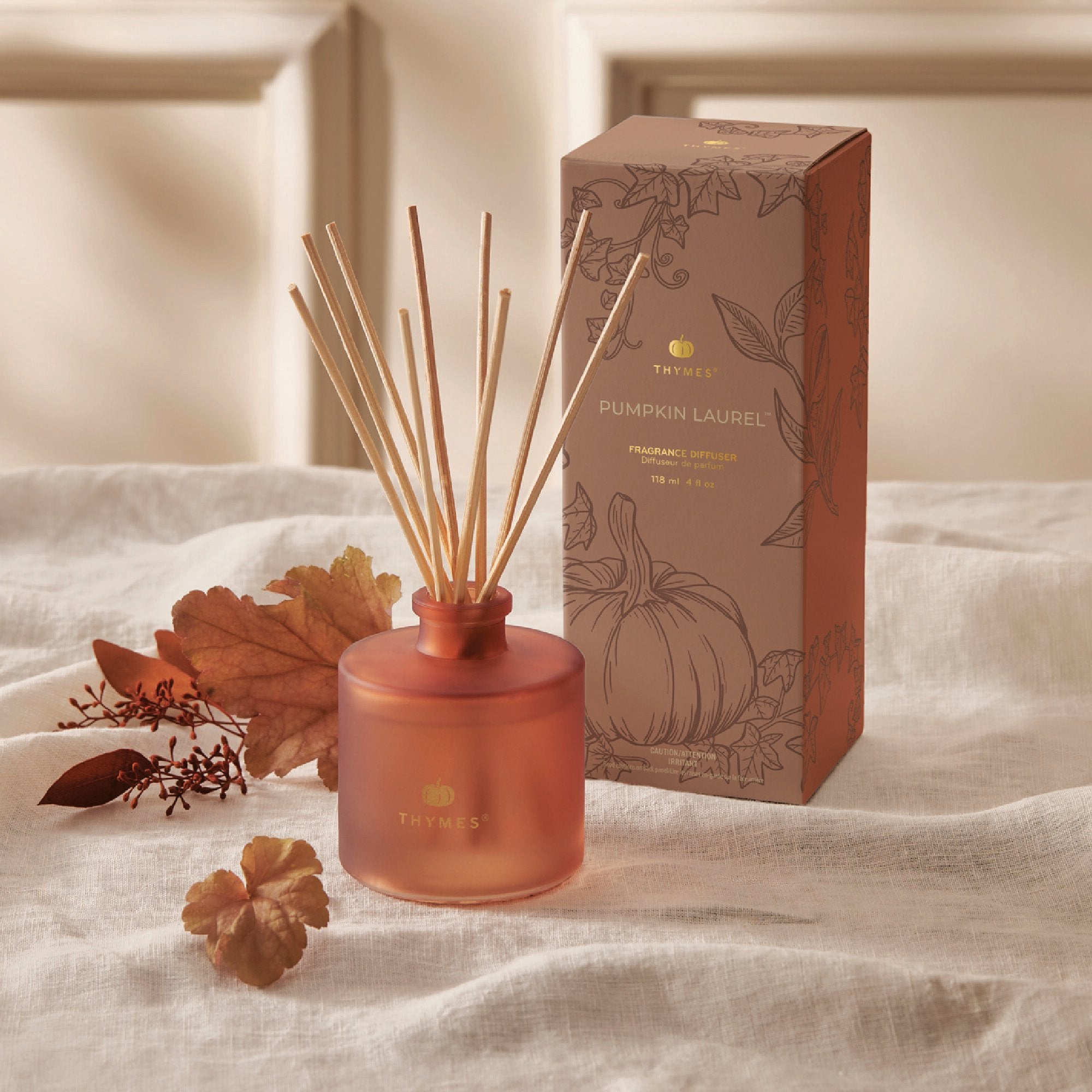 Pumpkin Laurel Petite Reed Diffuser - Image 2